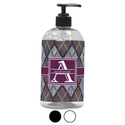 Knit Argyle Plastic Soap / Lotion Dispenser (Personalized)