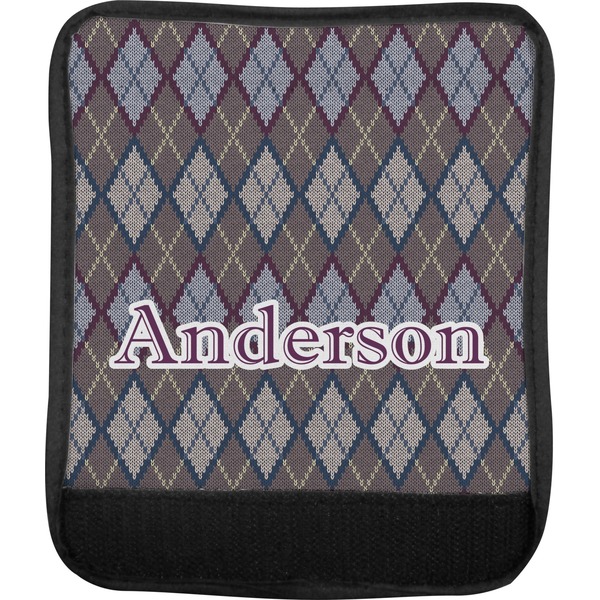 Knit Argyle Luggage Handle Wrap (Approval)