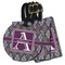 Knit Argyle Luggage Tags - 3 Shapes Availabel
