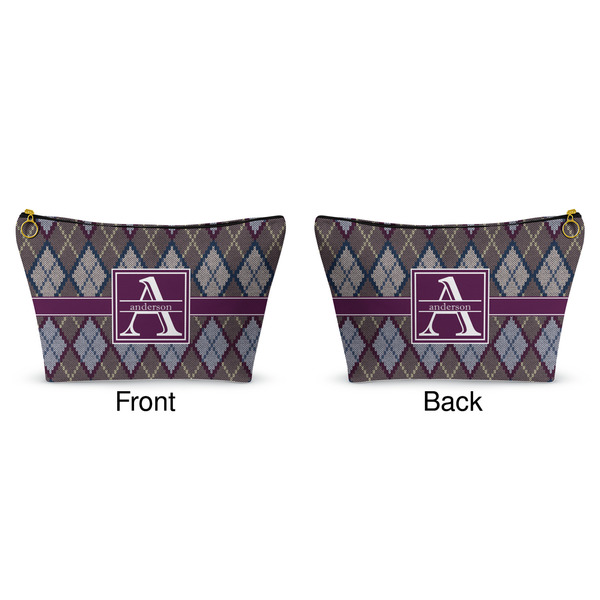 Knit Argyle Makeup Bag Approval