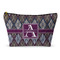 Knit Argyle Makeup Bag (Personalized)