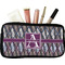 Knit Argyle Makeup / Cosmetic Bag (Personalized)