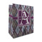 Knit Argyle Medium Gift Bag - Front/Main