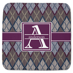 Knit Argyle Memory Foam Bath Mat - 48"x48" (Personalized)