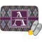Knit Argyle Memory Foam Bath Mat - 24"x17" (Personalized)