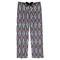 Knit Argyle Mens Pajama Pants - Flat