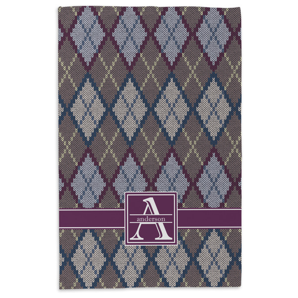 Knit Argyle Microfiber Dish Towel - APPROVAL