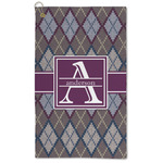 Knit Argyle Microfiber Golf Towel (Personalized)
