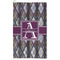 Knit Argyle Microfiber Golf Towel (Personalized)