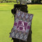 Knit Argyle Microfiber Golf Towels - Small - LIFESTYLE