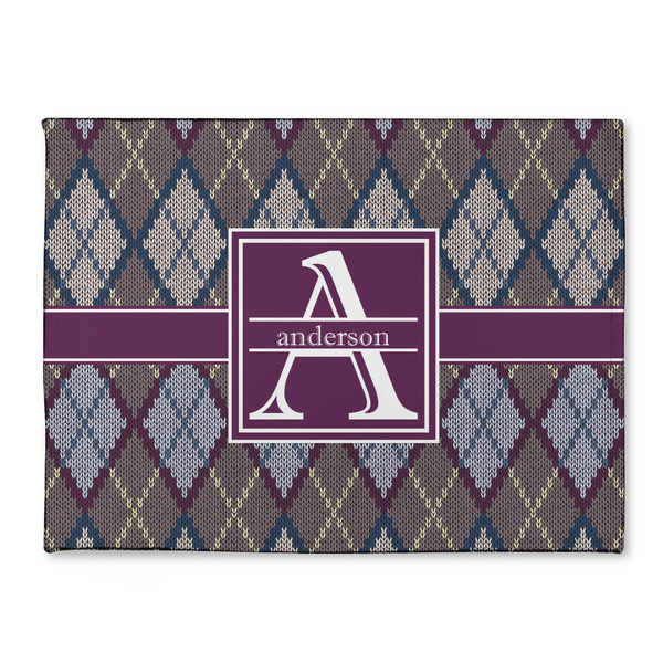 Custom Knit Argyle Microfiber Screen Cleaner (Personalized)