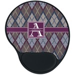 Knit Argyle Mouse Pad with Wrist Support