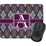 Knit Argyle Rectangular Mouse Pad (Personalized)