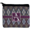 Knit Argyle Rectangular Coin Purse (Personalized)