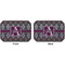 Knit Argyle Octagon Placemat - Double Print Front and Back