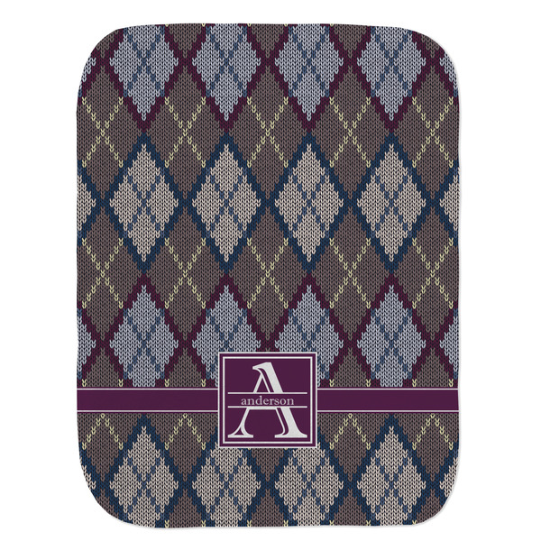 Knit Argyle Old Burp Flat