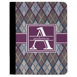 Knit Argyle Padfolio Clipboard - Large (Personalized)