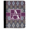 Knit Argyle Padfolio Clipboards - Large - FRONT