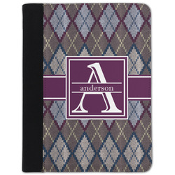 Knit Argyle Padfolio Clipboard - Small (Personalized)