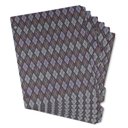 Knit Argyle Binder Tab Divider - Set of 6 (Personalized)
