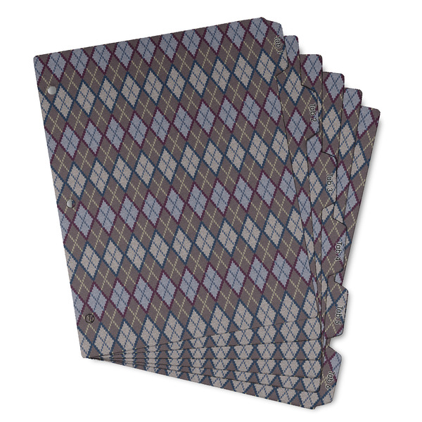 Knit Argyle Page Dividers - Set of 6 - Main/Front