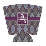 Knit Argyle Party Cup Sleeve - with Bottom (Personalized)