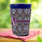 Knit Argyle Party Cup Sleeves - with bottom - Lifestyle