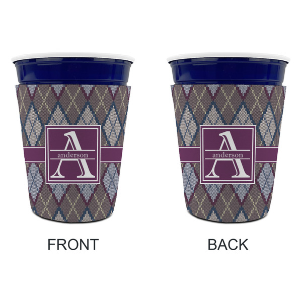 Knit Argyle Party Cup Sleeves - without bottom - Approval