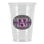 Knit Argyle Party Cups - 16oz (Personalized)