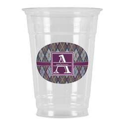 Knit Argyle Party Cups - 16oz (Personalized)
