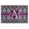 Knit Argyle Disposable Paper Placemats (Personalized)