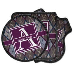 Knit Argyle Iron on Patches (Personalized)