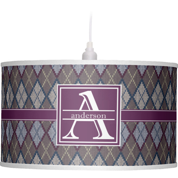 Knit Argyle Pendant Lamp Shade