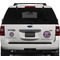 Knit Argyle Personalized Car Magnets on Ford Explorer