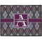 Knit Argyle Personalized Door Mat - 24x18 (APPROVAL)