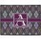 Knit Argyle Door Mat - 24"x18" (Personalized)