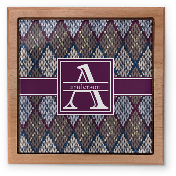 Knit Argyle Pet Urn - Apvl