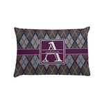 Knit Argyle Pillow Case - Standard (Personalized)