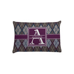 Knit Argyle Pillow Case - Toddler (Personalized)