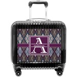 Knit Argyle Pilot / Flight Suitcase (Personalized)