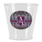 Knit Argyle Plastic Shot Glass (Personalized)
