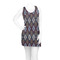 Knit Argyle Racerback Dress - On Model - Front
