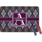 Knit Argyle Rectangular Fridge Magnet (Personalized)