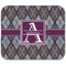 Knit Argyle Rectangular Mouse Pad - APPROVAL