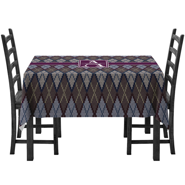 Custom Knit Argyle Tablecloth (Personalized)