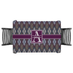 Knit Argyle Tablecloth - 58"x58" (Personalized)