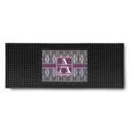Knit Argyle Rubber Bar Mat (Personalized)