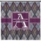 Knit Argyle Shower Curtain (Personalized) (Non-Approval)