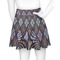 Knit Argyle Skater Skirt - Back