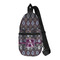 Knit Argyle Sling Bag (Personalized)